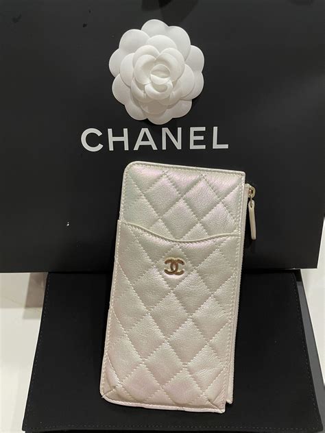 chanel o case wallet|chanel phone case folio.